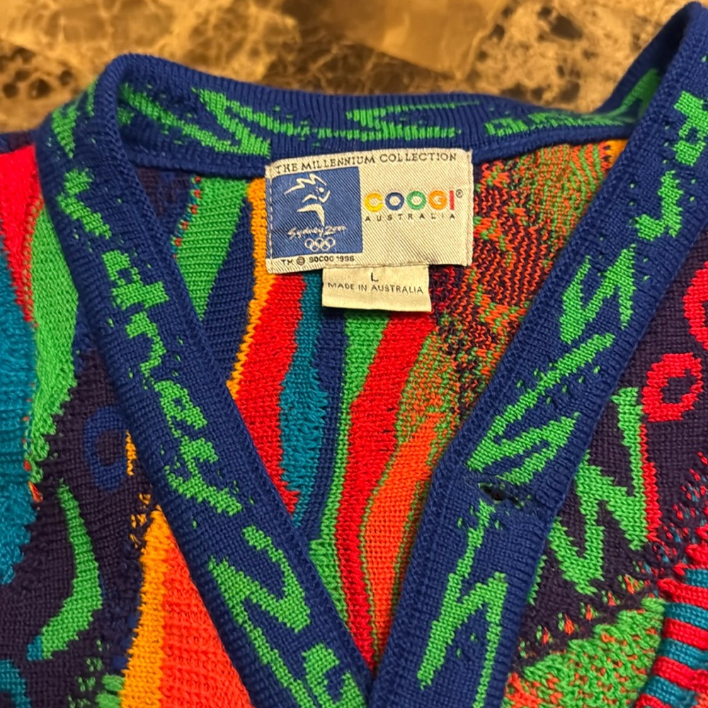 Vintage coogi sweater from 2k Sydney Olympic edition collection